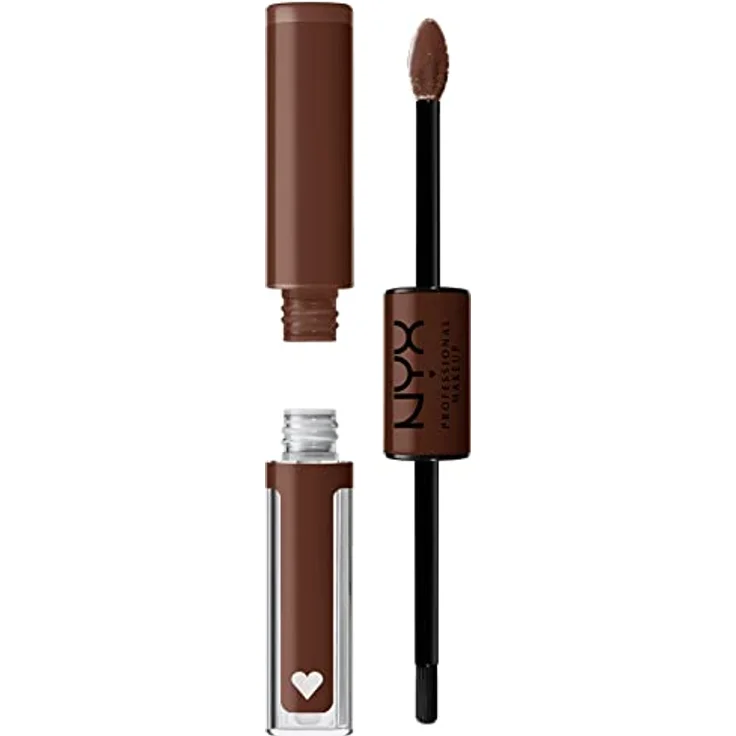 NYX Professional Makeup Shine Loud High Shine Lip Color, flüssiger Lippenstift in 30 Total Baller, 6,5 ml, hochpigmentierte, langanhaltende Textur – Bild 2
