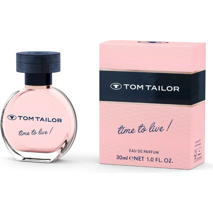 Tom Tailor Time to live! for her Eau de Parfum (EdP) Damenduft 30 ml