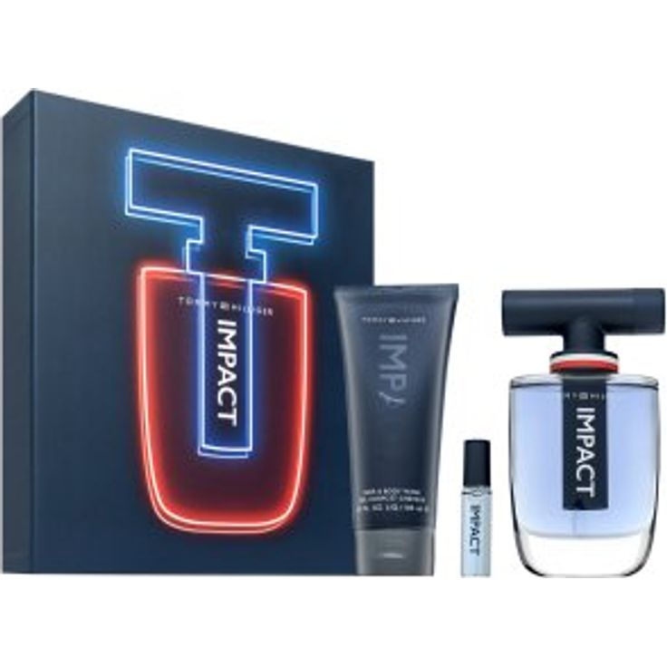 Tommy Hilfiger Impact Father's Day Set Eau de Toilette (EdT) 100 ml + Duschgel 100 ml