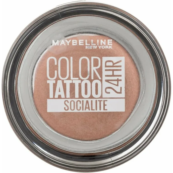 Maybelline Eye Studio Color Tattoo 24 HR Lidschatten in Creme 150 Socialite 4ml