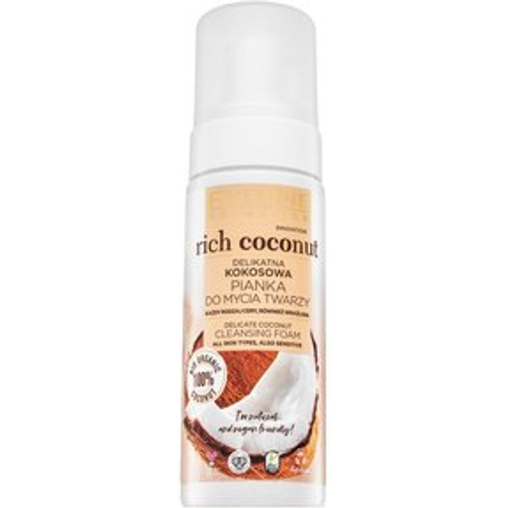 Eveline Rich Coconut Cleansing Foam Reinigungsschaum für alle Hauttypen 150 ml