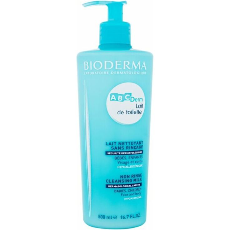 Bioderma ABC Derm Lait de Toilette hypoallergene Reinigungsmilch für Kinder 500 ml
