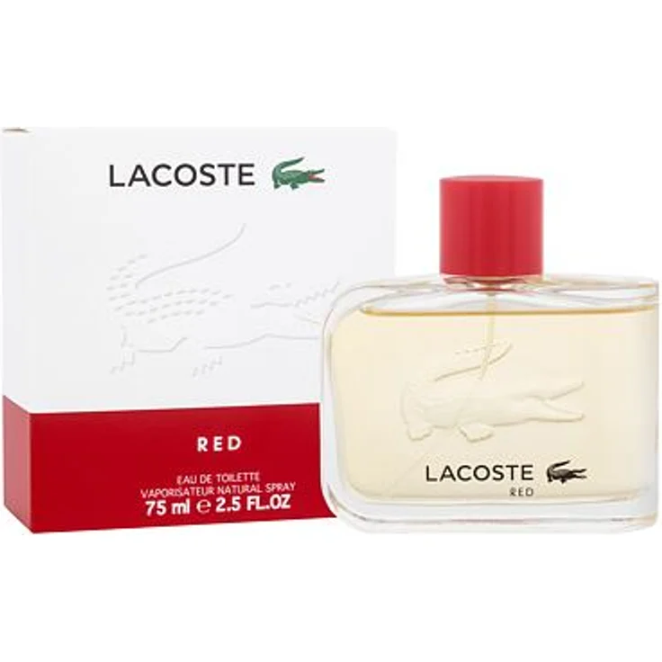 Lacoste Red new design Eau de Toilette (EdT) Herrenduft 75 ml – Bild 1