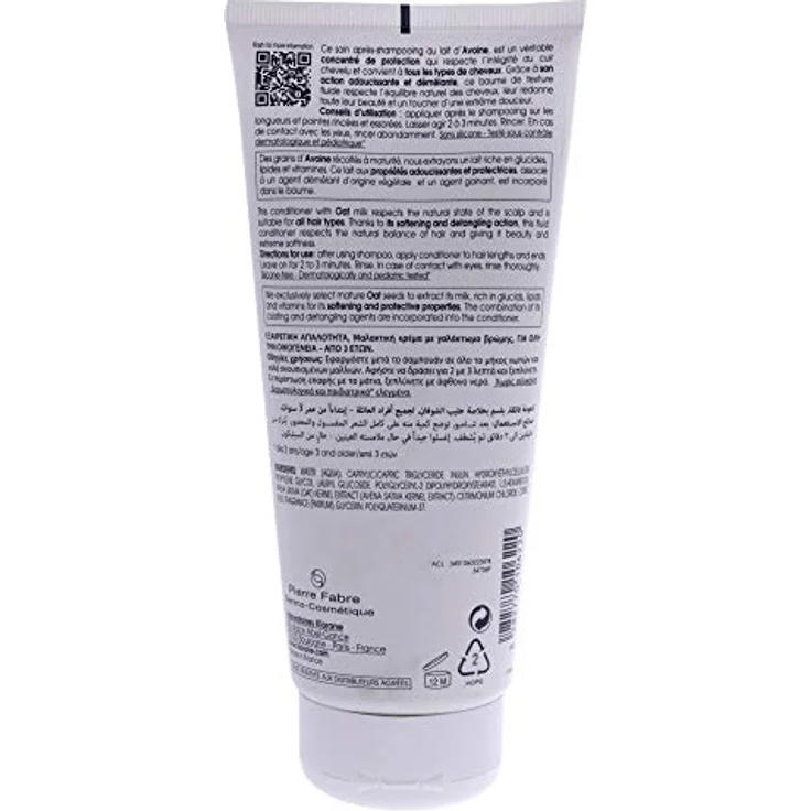 Klorane ULTRA-GENTLE conditioner with oat milk 200 ml – Bild 3