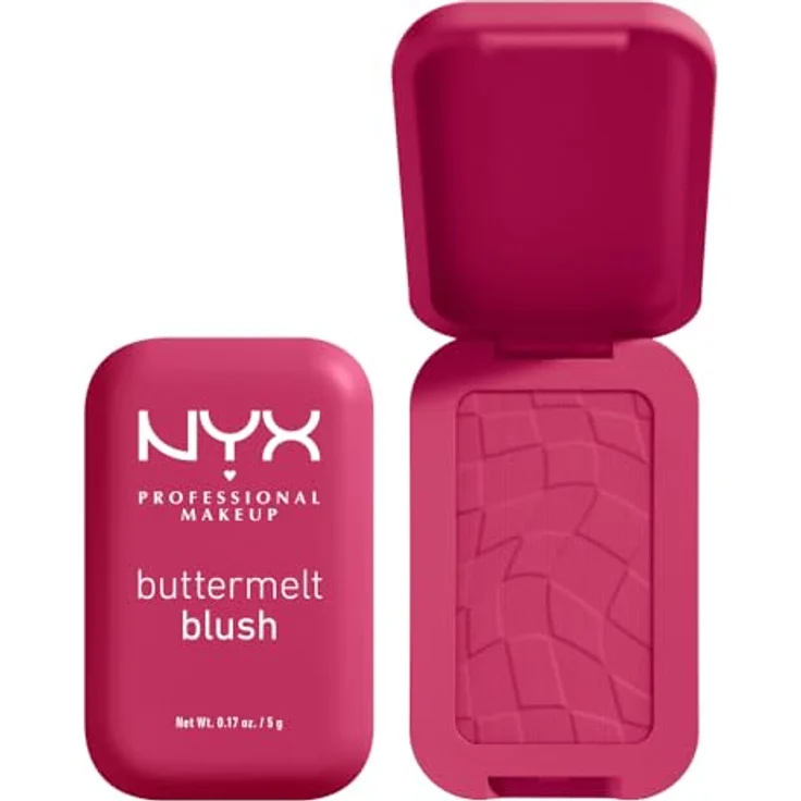 NYX Professional Makeup Buttermelt Blush Puderrouge, Farbton 11 Butta Than Before, 5 g, veganes Rouge mit langanhaltender Textur – Bild 1