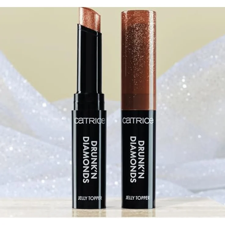 Catrice Drunk'n Diamonds Jelly Topper Lidschatten-Creme im Stift, Farbton 030 Sunset Spark, 2.5 g, vegan, mit Glitzereffekt und Langzeiteffekt – Bild 8