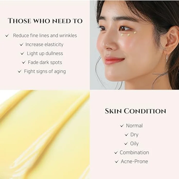 Beauty of Joseon Revive Augenserum mit Niacinamid und Retinamid, Anti-Aging Concealer gegen Augenringe, Falten und feine Linien, koreanische Hautpflege, 30 ml, 2er Pack – Bild 4