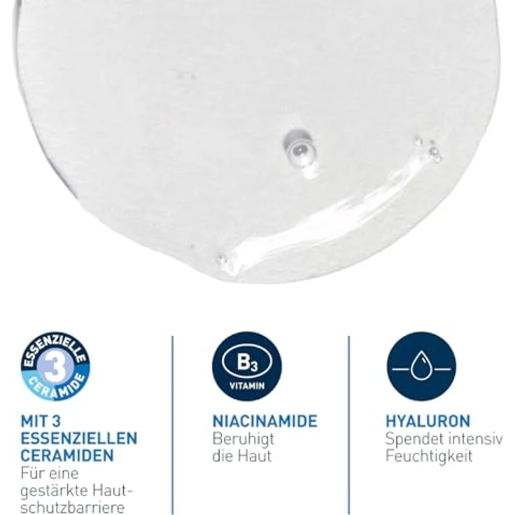Cerave FOAMING CLEANSER for normal to oily skin 1000 ml mit tiefenreinigender Wirkung für alle Hauttypen – Bild 2