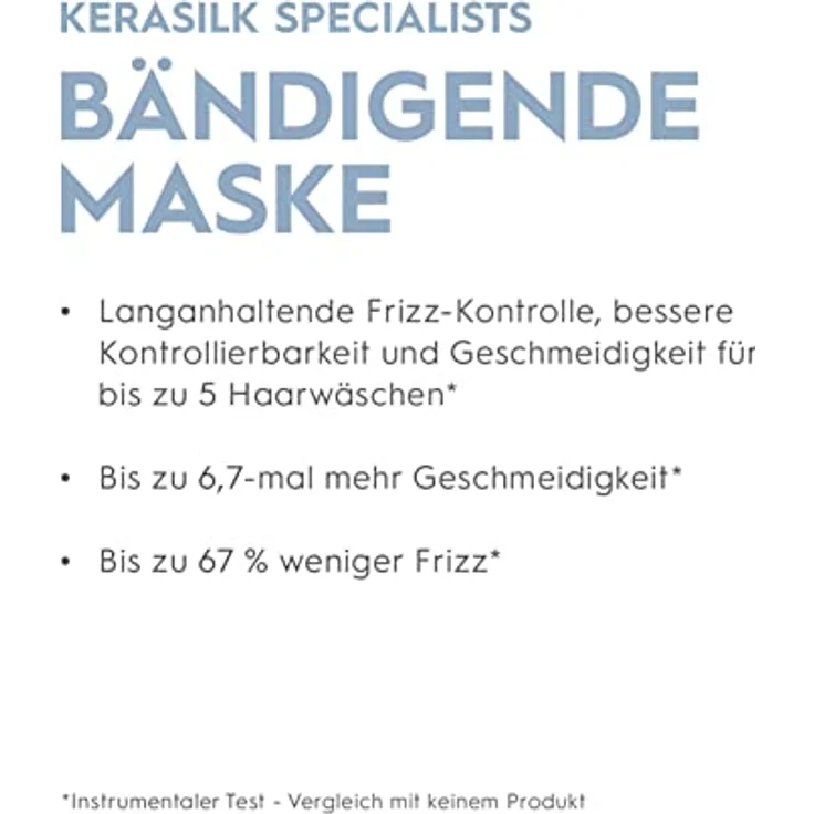 Kerasilk Specialist, Bändigende Haarmaske für widerspenstiges und krauses Haar, 200ml – Bild 2