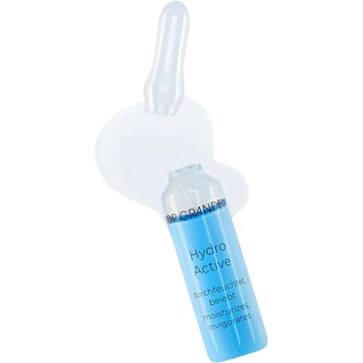Dr. Grandel Hydro Active Ampulle 9 ml, Gesichtsserum - spendet Feuchtigkeit, mindert Spannungsgefühle und Zeichen von Müdigkeit – Bild 3