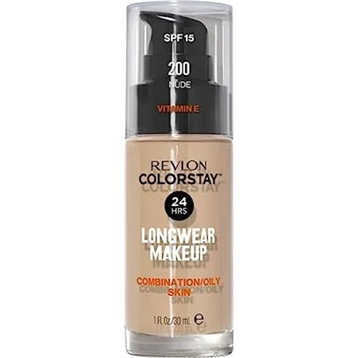 Revlon Colorstay Foundation For Combination/Oily Skin 30 ml - 200 Nude – Bild 3