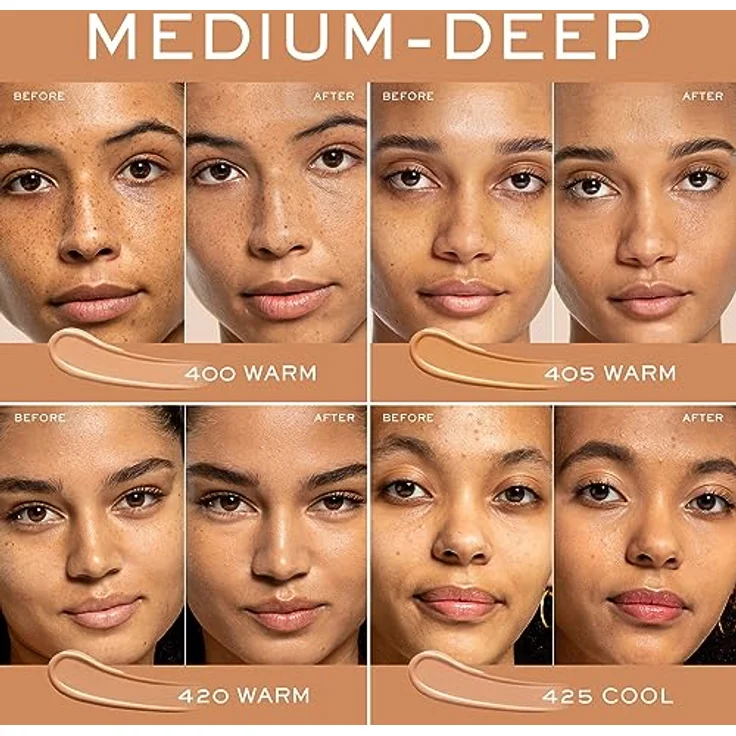 Lancôme Teint Idole Ultra Wear Care & Glow Concealer, hochpigmentiert mit leichter Textur, Farbton 420W, 13 ml – Bild 8