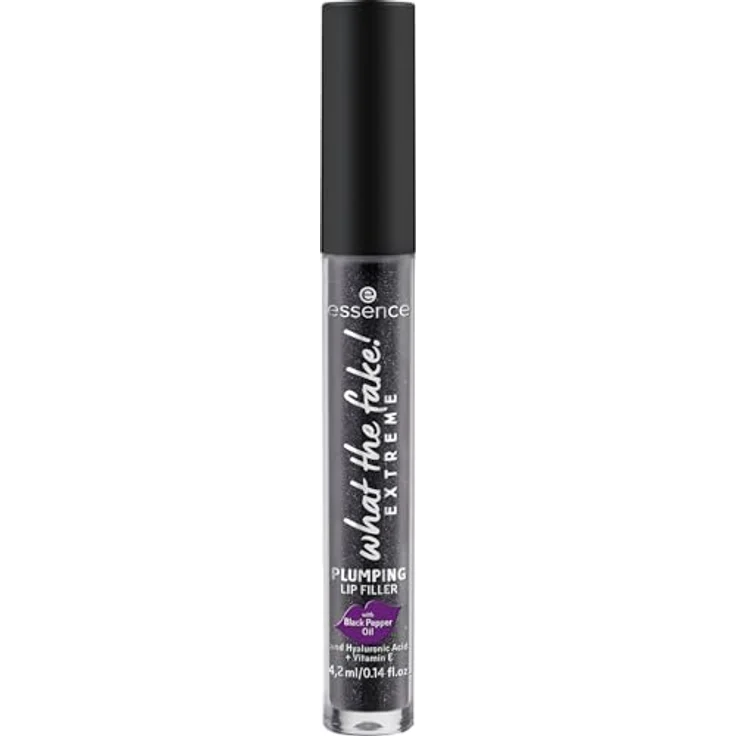 essence cosmetics what the fake! EXTREME PLUMPING LIP FILLER, Lip Booster, Nr. 03, Schwarz, farbanpassend, vegan, 4.2ml – Bild 1