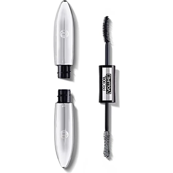 L'Oréal Paris Wimperntusche für voluminöse Wimpern, 2-Schritt Mascara für einen sofortigen Volumen-Effekt wie aus dem Salon, ProXXL Volume, Schwarz, 12 ml, 1 Stück – Bild 1