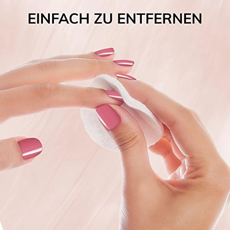Manhattan Super Gel Nagellack – Gel Maniküre Effekt ganz ohne UV Licht – Roséfarbener Nail Polish mit bis zu 14 Tagen Halt – Farbe Pretty Rose 285 – 1 x 12ml – Bild 5