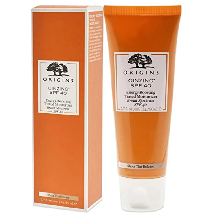 Origins Gesichtspflege Feuchtigkeitspflege ginzing Energy-Boosting Tinted Moisturizer SPF 40 50 ml, revitalisierende Wirkung – Bild 4