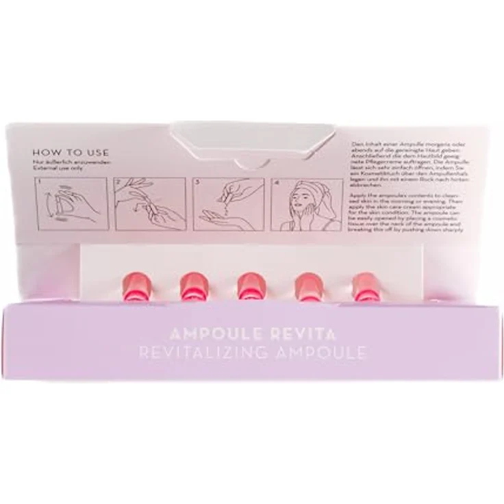 JEAN D'ARCEL AMPOULE REVITA - Revitalizing Ampoule für straffere, elastischere & glattere Haut - Mit ProRetinol - 5 x 2 ml – Bild 2