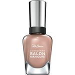 Sally Hansen Complete Salon Manicure Nagellack, Farbe 220, Café Au Lait, beige / rosé, 1er Pack (1 x 15 ml)