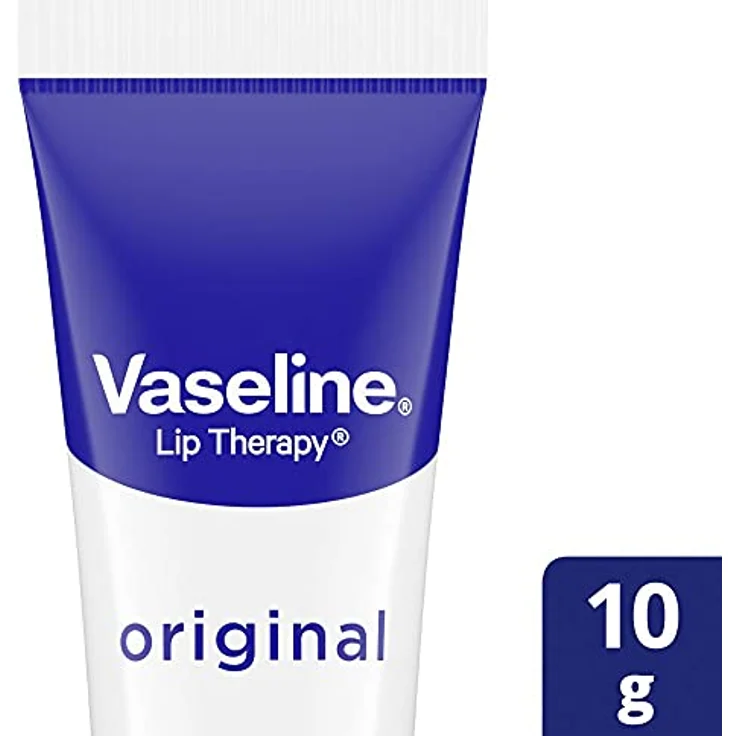 Vaseline Lippenbalsam Original schützt die Lippen vor dem Austrocknen hergestellt mit 100% reiner Vaseline 10 g (1er Pack) – Bild 3