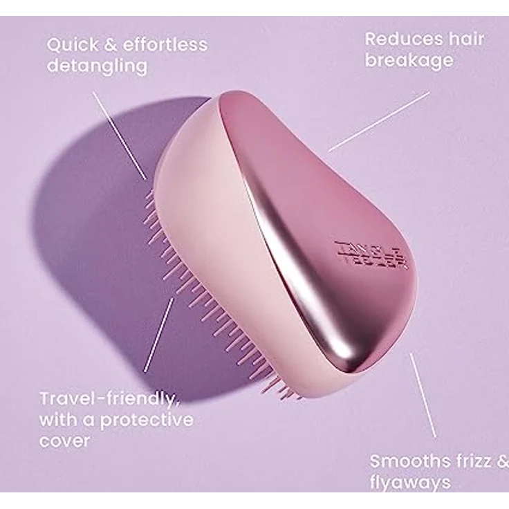 Tangle Teezer Compact Styler Detangling Black Rose Gold – Bild 5