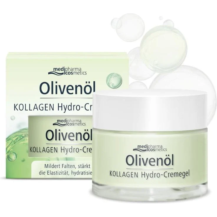 Dr. Theiss Olivenöl Kollagen Hydro-Cremegel, erfrischendes Gesichtscreme-Gel, 50 ml – Bild 1