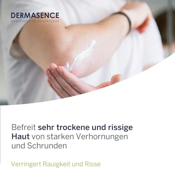 DERMASENCE Mycolex Schrundencreme, 100 ml - Hornlösende Spezialpflege für verdickte Hautareale - verringert Rauigkeit und Risse - parfümfrei – Bild 3