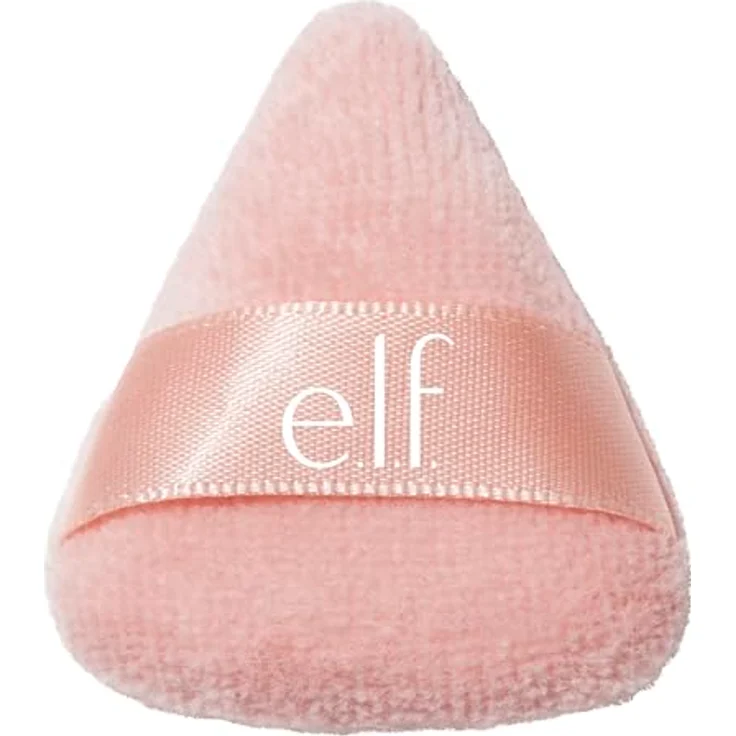 e.l.f Puderquaste Halo Glow Pinkie Puff, 3er Set, wiederverwendbare Veloursquasten für präzises Puderauftragen – Bild 1