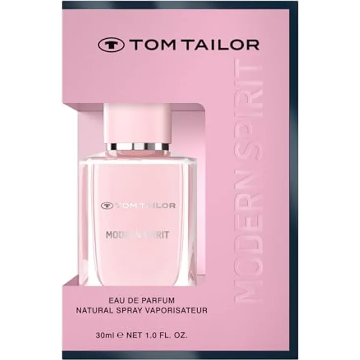 Tom Tailor Parfüm Damen Modern Spirit, 30ml I florientales Eau de Parfum Damen mit veganer Formel I feminine Kombination aus Bergamotte, Blüten, Moschus, Sandelholz & Vanille I belebend & frisch