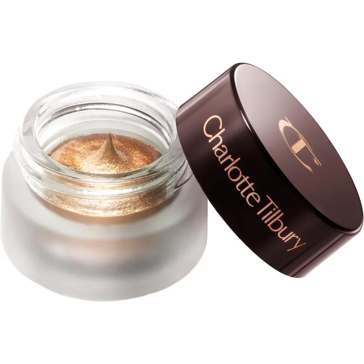 Charlotte Tilbury Eyes To Mesmerise, cremiger Lidschatten mit kühlender Wirkung, 7 ml, Amber Gold
