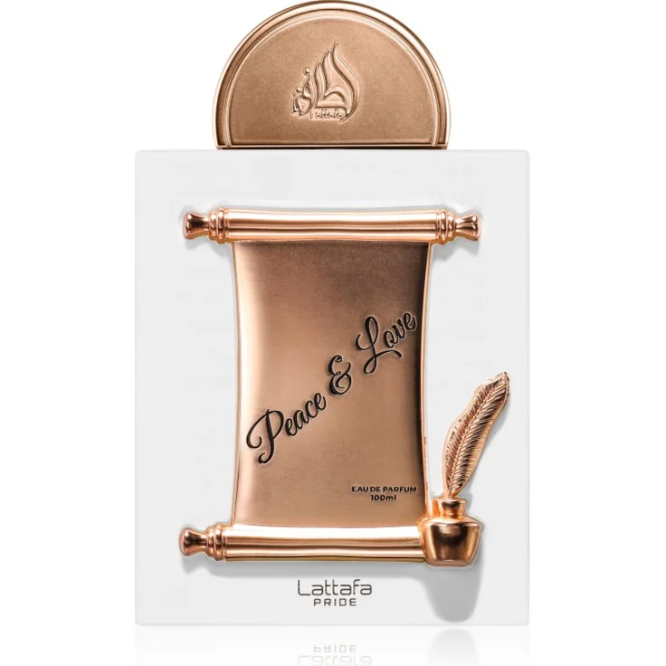 Lattafa Peace & Love EDP Unisex, 100 ml Eau de Parfum mit aromatischen und orientalischen Kräuternoten