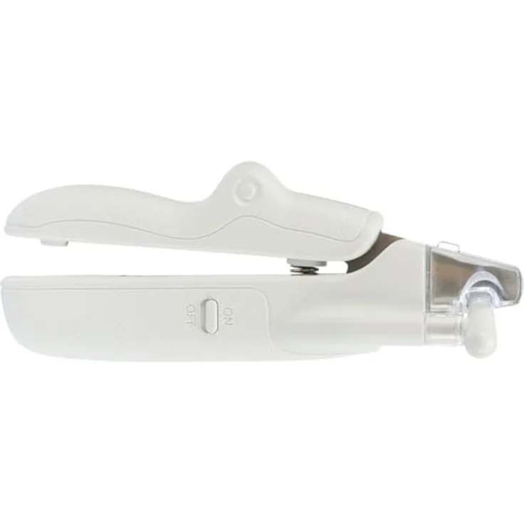 TRIXIE Nagelzange Krallenschere mit LED-Licht, rostfreier Edelstahl, 15 cm, inkl. Batterien LR44 – Bild 2