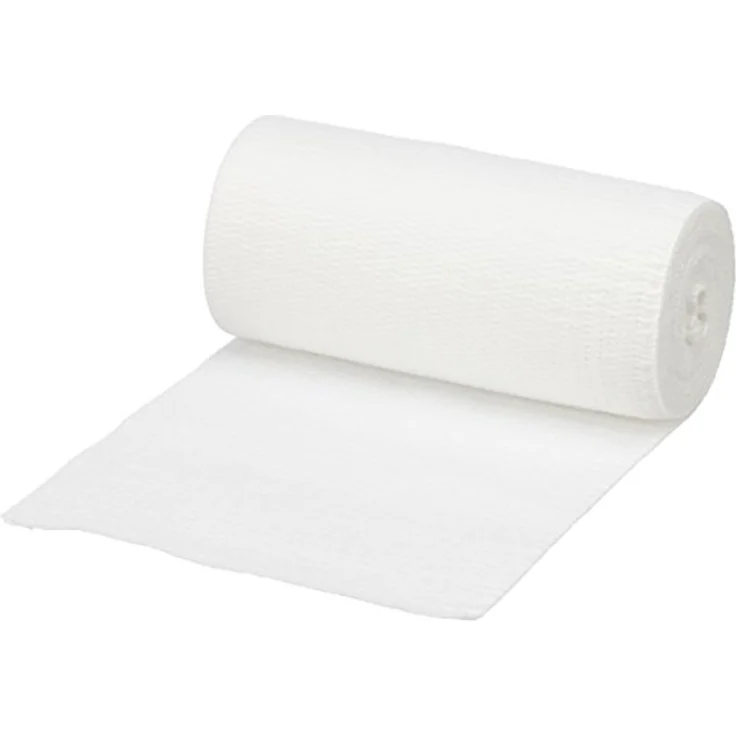 Meditrade 1783 Abe-Lastic Mittelzugbinde, Dauerelastisch unsteril, 10 cm x 5 m, 10er Pack für Wundstütz- und Entlastungsverbände – Bild 2