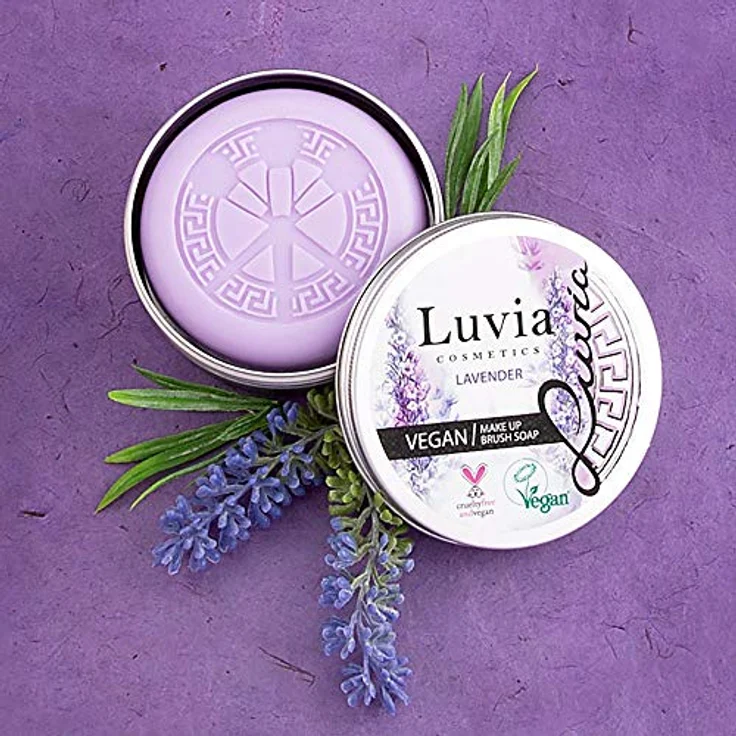 Luvia Reinigung Luvia Reinigung Brush Soap - Lavender Pinsel 100.0 g – Bild 7