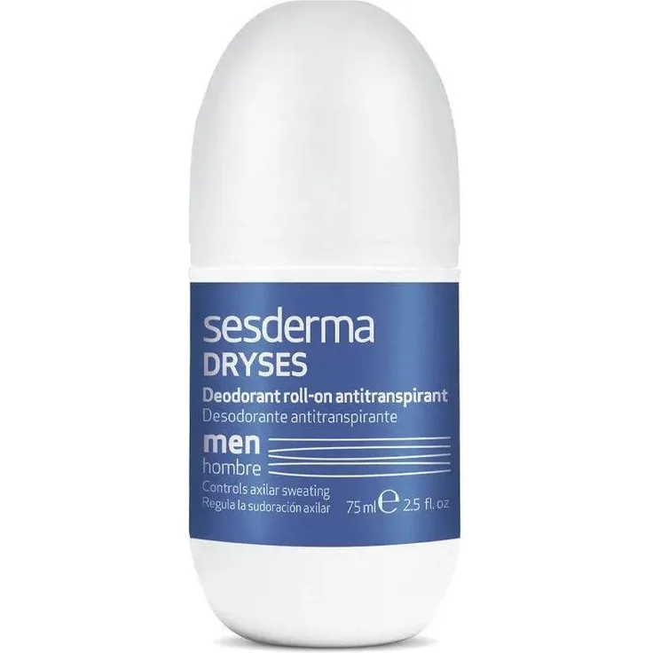 Sesderma Dyses Desodorante Hombre 75ml, Roll-On Deo für Herren mit langanhaltendem Schutz und dezenter Duftnote