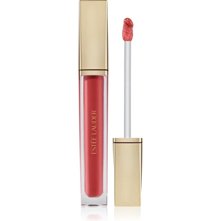Estée Lauder Glossy Pout Lip Oil, Hydratisierendes Lipgloss in Melon Sorbet, 6 ml mit hochglänzendem Finish und feuchtigkeitsspendender Formel