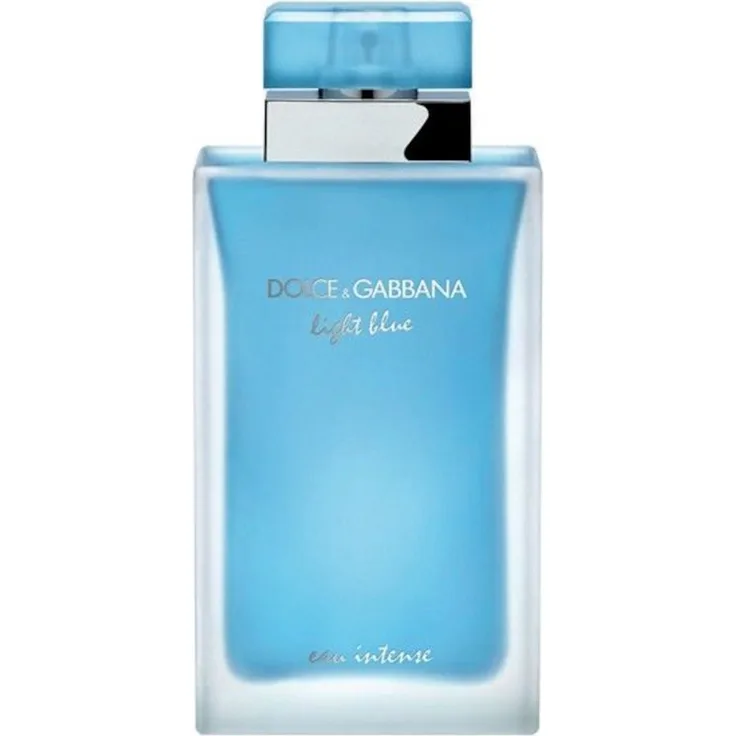 Dolce & Gabbana Light Blue Eau Intense, 50ml Eau de Parfum für Damen, fresher Duft mit sizilianischer Zitrone und Jasmin