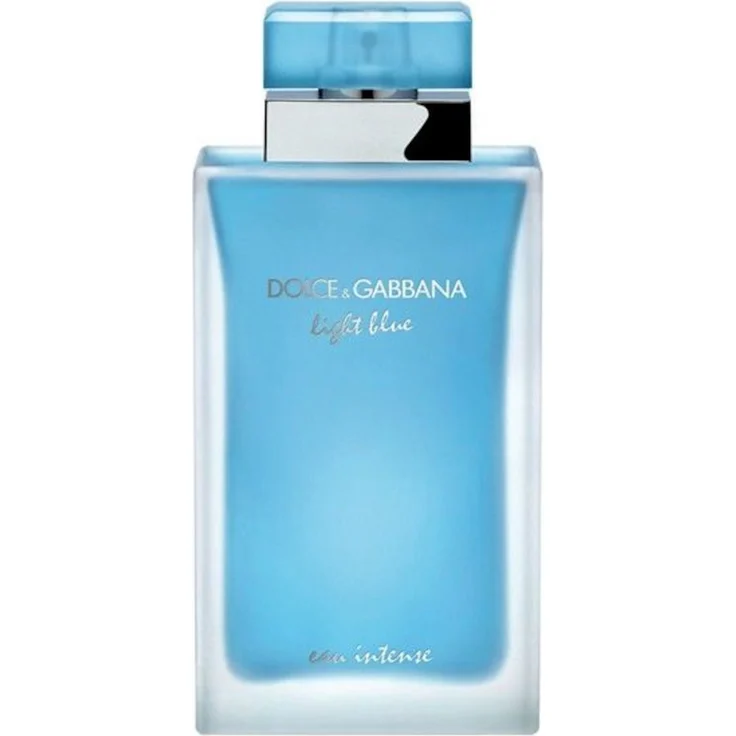 Dolce & Gabbana Light Blue Eau Intense, 50ml Eau de Parfum für Damen, fresher Duft mit sizilianischer Zitrone und Jasmin