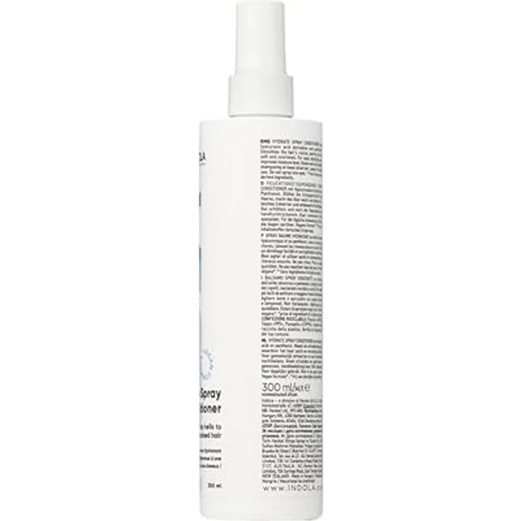 Indola Hydrate Spray Conditioner, feuchtigkeitsspendender Leave-in Conditioner, 300 ml, für glänzendes und geschmeidiges Haar – Bild 4