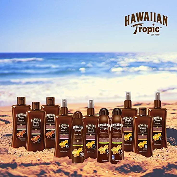 Hawaiian Tropic Silk Hydration Protective Sun Lotion Sonnencreme LSF 15, 180 ml, 1 St, 180 ml, 1 St – Bild 4