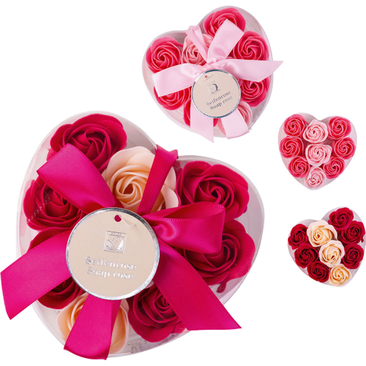 Accentra Herzbox mit 9 x 4 g Baderosen - Preisvergleich