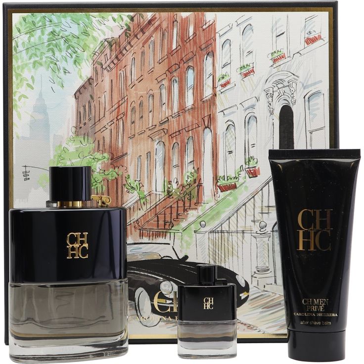 Carolina Herrera CH Men Prive Eau de Parfum (EdP) 100 ml + 7 ml + After Shave Balm 100 ml