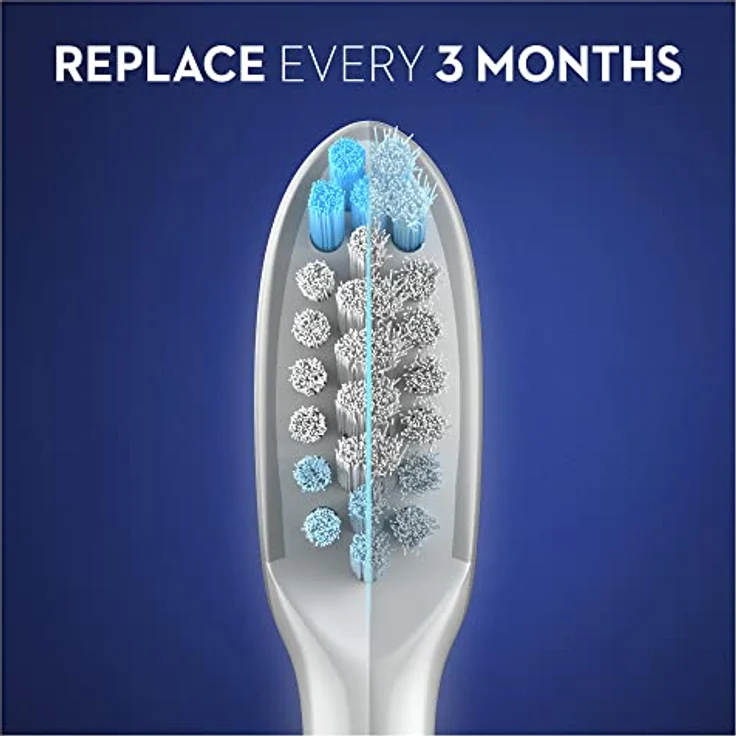 Oral-B Pulsonic Clean Aufsteckbürsten für Schallzahnbürsten, 4 Stück, effektive Plaqueentfernung, sanfte Reinigung – Bild 6