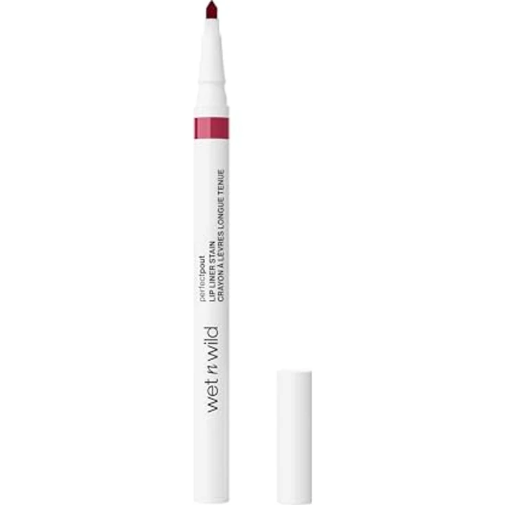 wet n wild Perfect Pout Lip Liner Stain, 0,5 g, langanhaltend, wischfest, Farbe: Spilled Wine – Bild 5