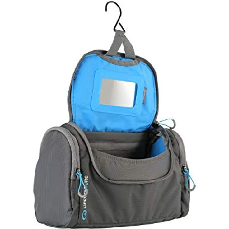 Lifemarque Unisex  Erwachsene Wash Holdall Trekkingrucksack, Grey, One Size – Bild 5