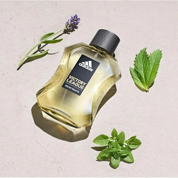 adidas Victory League Eau de Toilette, anregend, langanhaltender Herren-Duft mit ätherischem Öl und Moschus, 50 ml – Bild 4