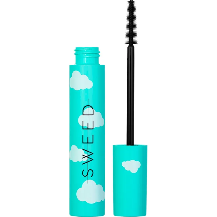 Sweed Cloud Mascara, Schwarze Wimperntusche mit maximalem Volumen, vegan, 12 ml