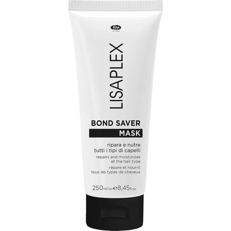 Lisap Lisaplex BOND SAVER MASK, tiefenwirksame Haarkur mit Vegetal Protein Complex, 250 ml