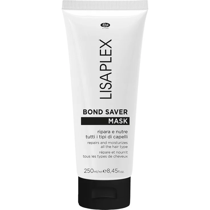 Lisap Lisaplex BOND SAVER MASK, tiefenwirksame Haarkur mit Vegetal Protein Complex, 250 ml