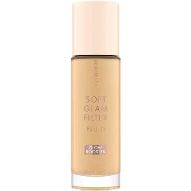Catrice Soft Glam Filter Fluid, Basis Nr. 020, Nude, pflegend, vegan, ölfrei, 3er Pack (3x30ml) – Bild 2