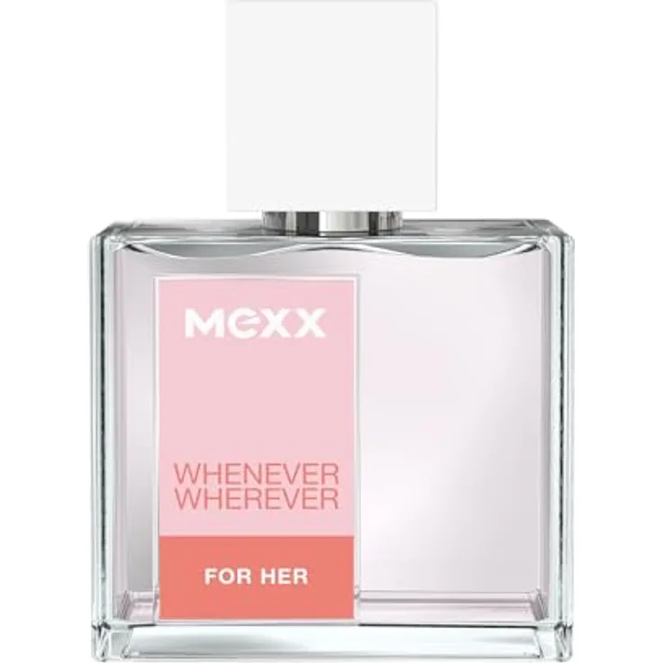 Mexx Whenever Wherever Woman Eau de Toilette, frischer, blumig-fruchtiger Duft für Frauen, 30ML